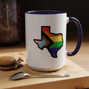 Pride Texas Coffee Mug - Celebrating Diversity and Togetherness